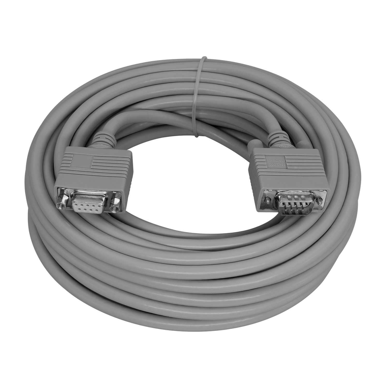 UNIKON Kabel, grau in 10 Meter Länge