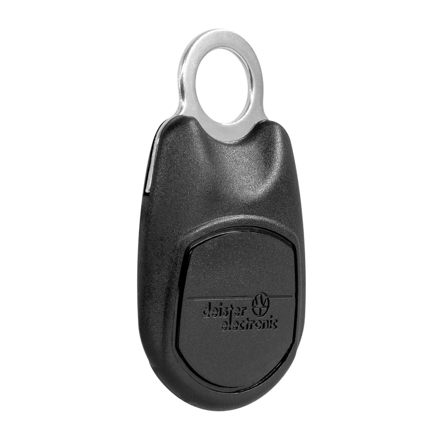 RFID Transponder als Schlüsselanhänger für die Zutrittskontrolle. Ansicht von vorne.