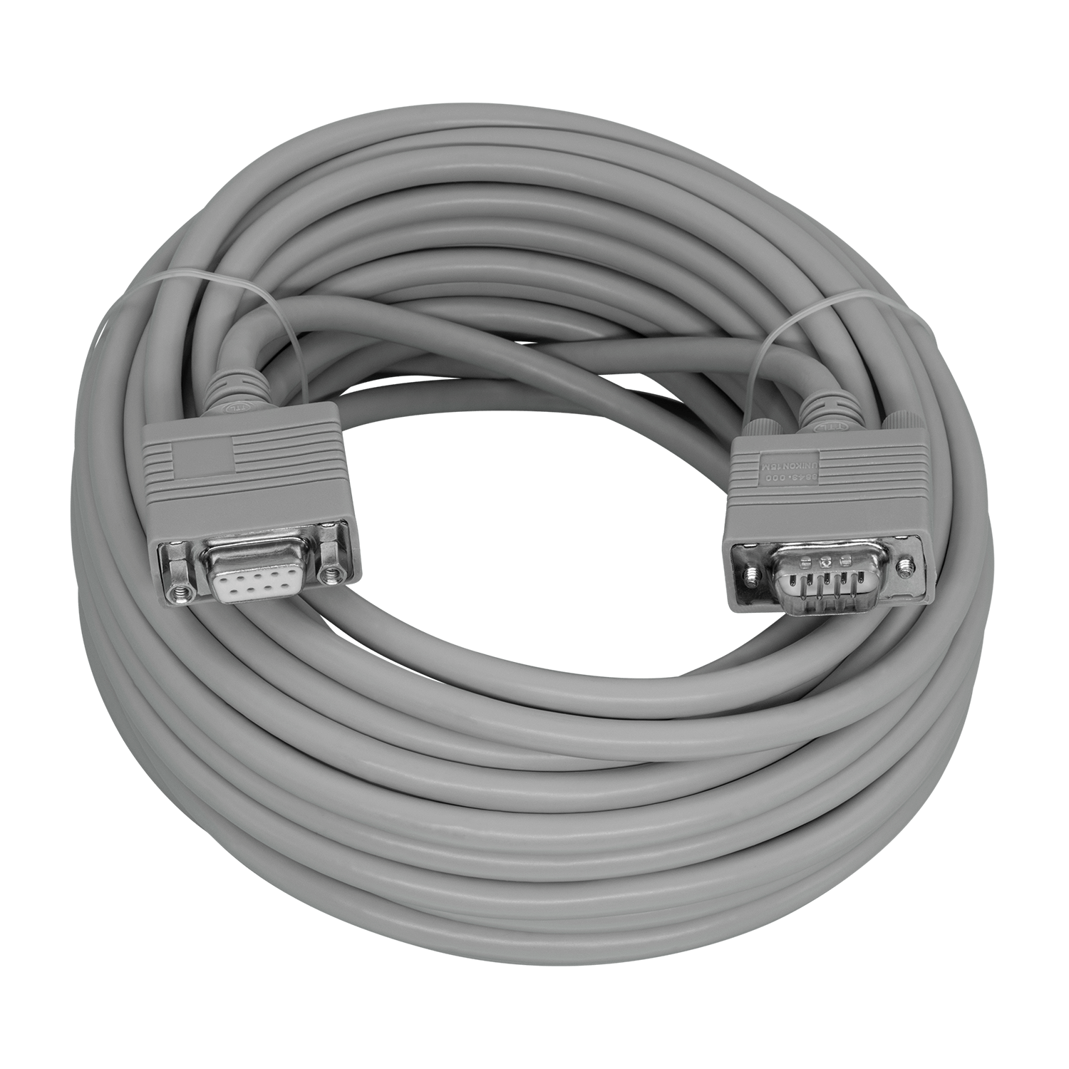 UNIKON Kabel, grau in 15 Meter Länge