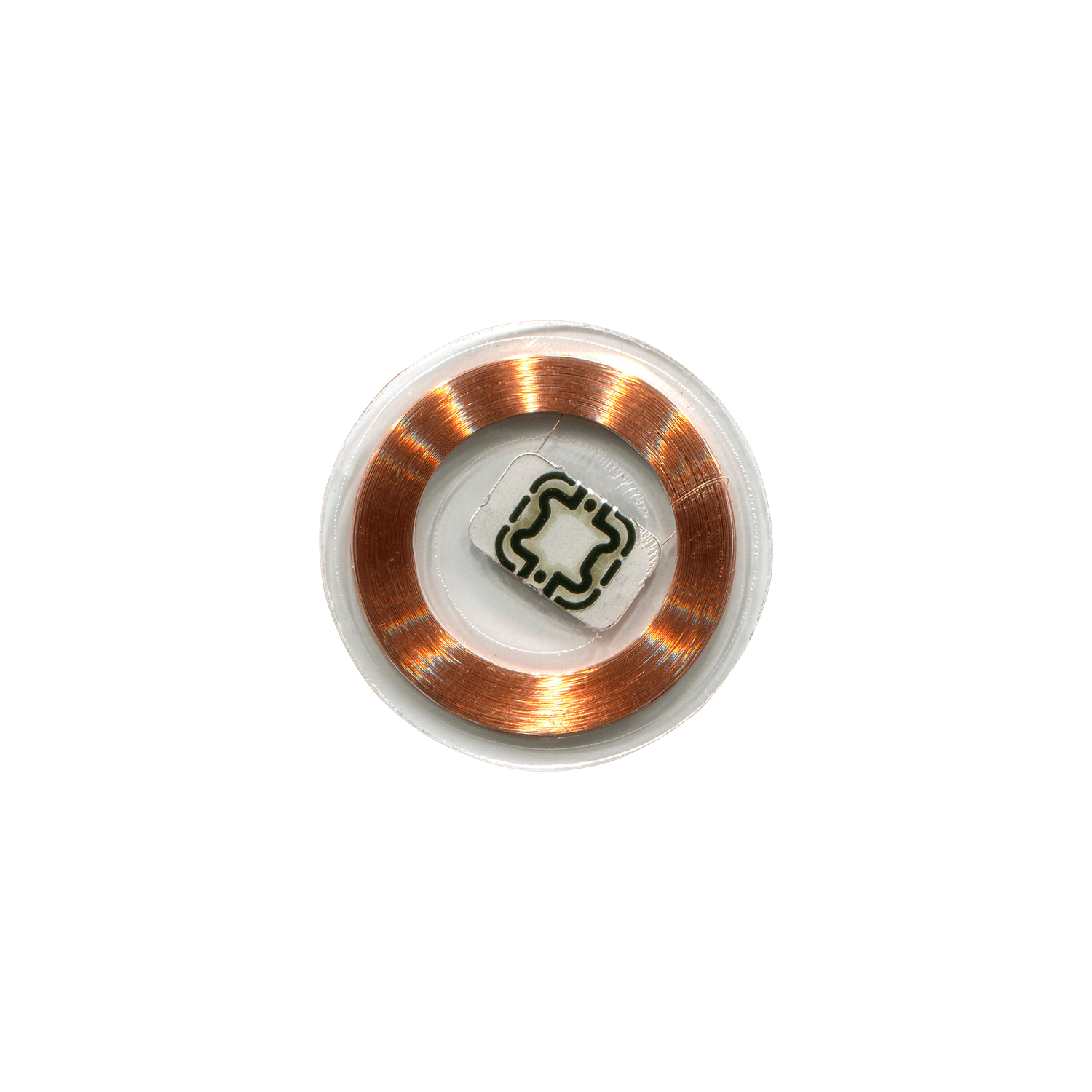 Frontansicht des 20 mm Transponders