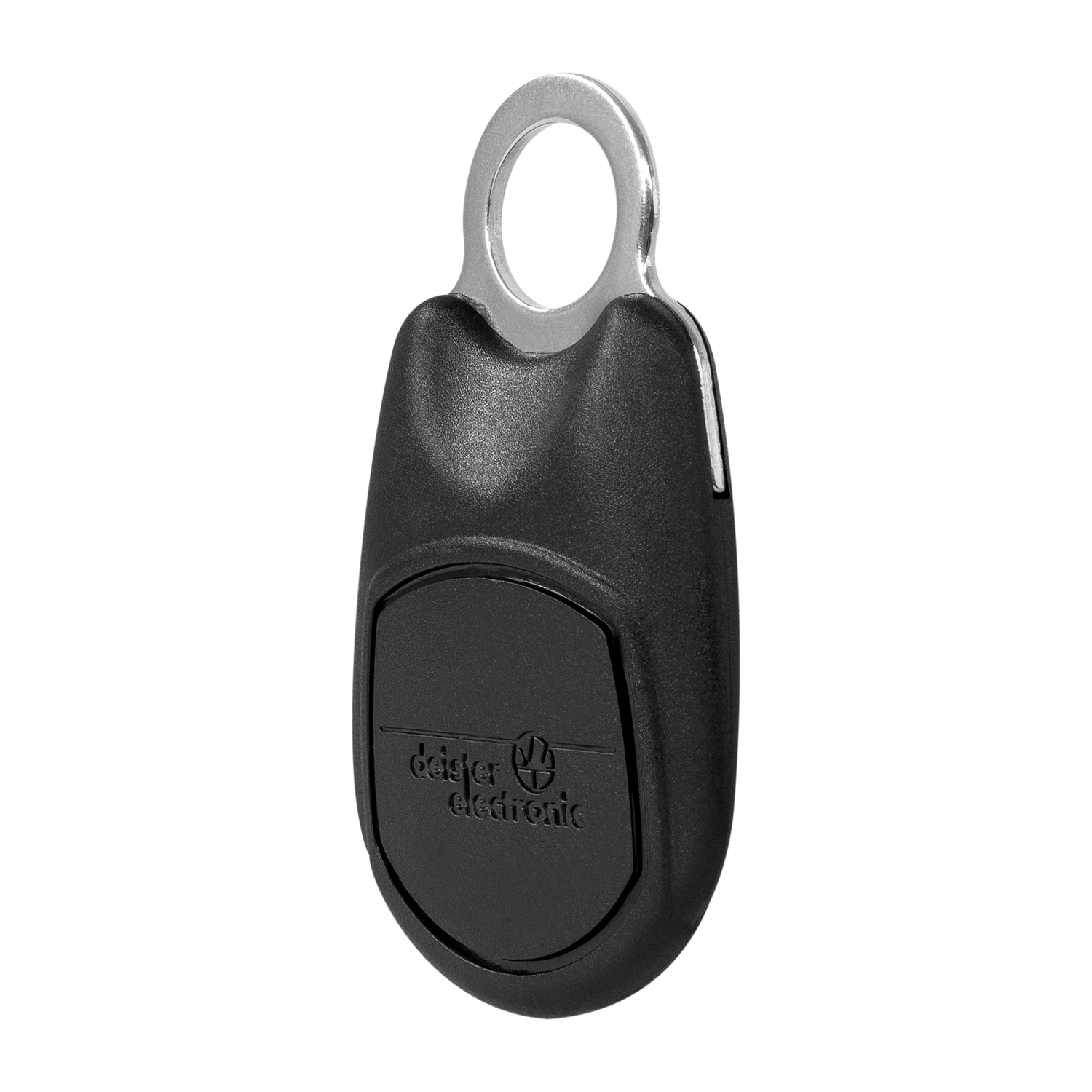  RFID Transponder als Schlüsselanhänger für die Zutrittskontrolle. Ansicht von vorne.