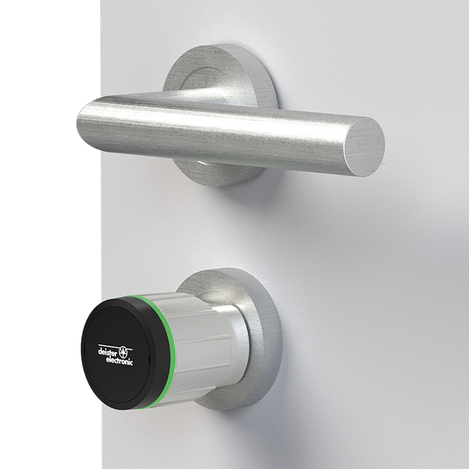 DCM2 Digitalzylinder mechatronik 30/45 asymmetrisch, nickel sat
Verschraubung von vorne und hinten
