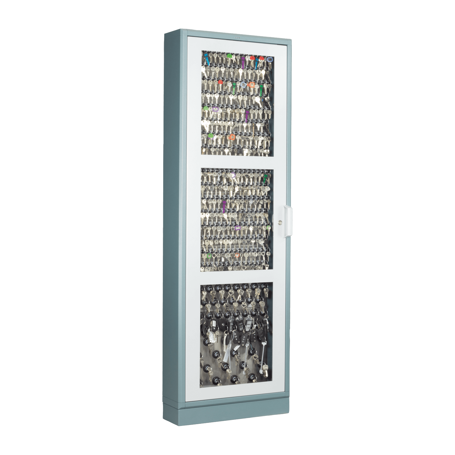 flexx zwei 36U mit Fenster proxSafe von links